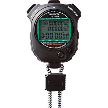 防滴型ストップウォッチ TRUSCO