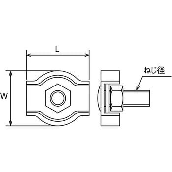 ＴＲＵＳＣＯ まとめ買い ワイヤークリップ スチール製 ５ｍｍ用