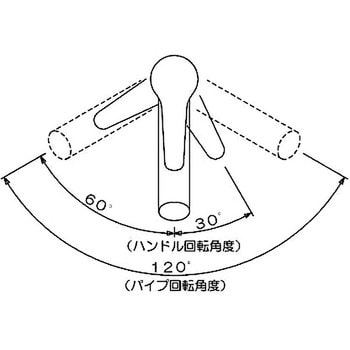 台付シングルレバー混合栓(シャワ)