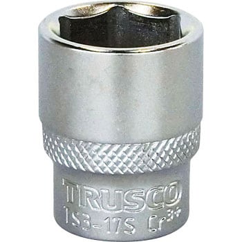 ソケット(6角タイプ) 差込角9.5mm TRUSCO ソケットレンチ用ソケット