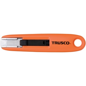 SK-7 コンパクトセーフティカッター TRUSCO オレンジ色 合金工具鋼