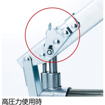 TGS-400WH グリスガン(高圧/高吐量両用手詰めタイプ) 1丁 TRUSCO