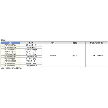 PXP-FB02-WE スイッチ・コンセントプレート フレックスブラック