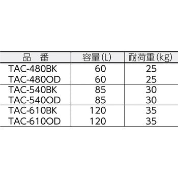 TAC-540BK 万能アルミ保管箱 1個 TRUSCO 【通販サイトMonotaRO】