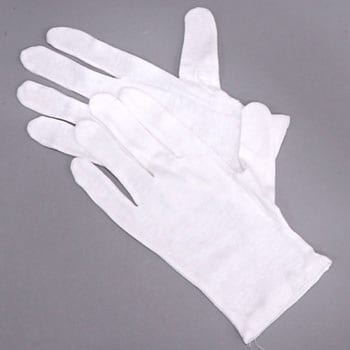 品質管理用スムス手袋マチ無(エコノミータイプ) TRUSCO スムス手袋 (綿