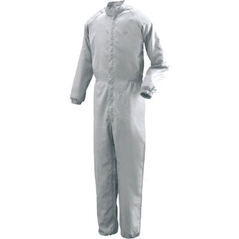 異物混入対策ツナギ服 AS1401 ICタグ対応 グリーン アズワン