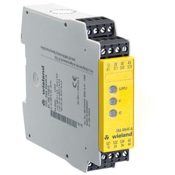 Wieland セーフティリレー， 安全接点3， 補助接点1 SNA 4043Kシリーズ Wieland