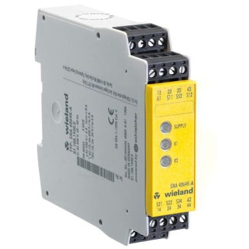 Wieland セーフティリレー， 安全接点3， 補助接点1 SNA 4063Kシリーズ Wieland