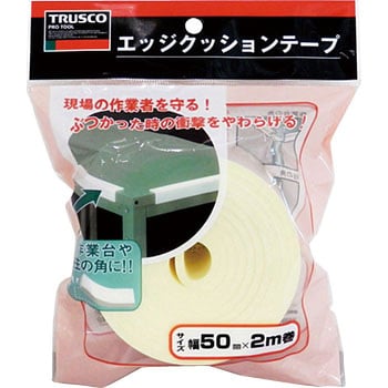 TEC-50Y エッジクッションテープ(屋内用) 1巻 TRUSCO 【通販サイト