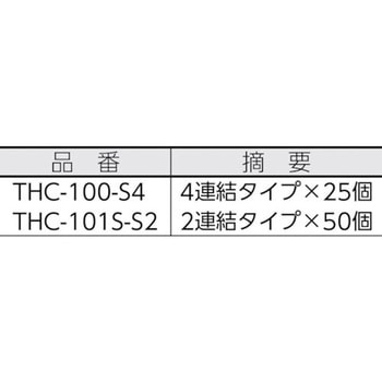 結束バンド固定具 粘着シート付 TRUSCO
