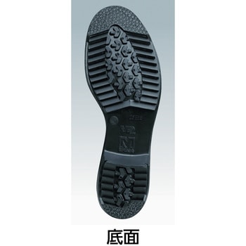 絶縁ゴム底 樹脂先芯入り作業靴 V251JN耐滑絶縁 ミドリ安全