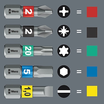インパクター ドライバービット Wera