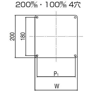 マグネット用ベース シロクマ