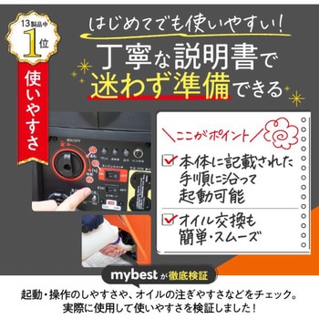 インバーター発電機 1．6KVA 工進