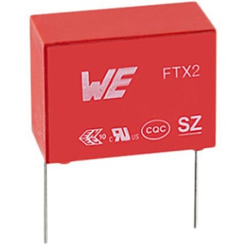 Wurth Elektronik ポリプロピレンフィルムコンデンサ WCAP-FTX2 WURTH ELEKTRONIK