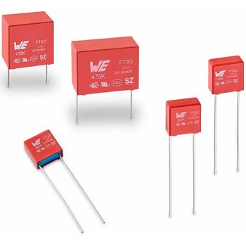 Wurth Elektronik ポリプロピレンフィルムコンデンサ WCAP-FTX2 WURTH ELEKTRONIK