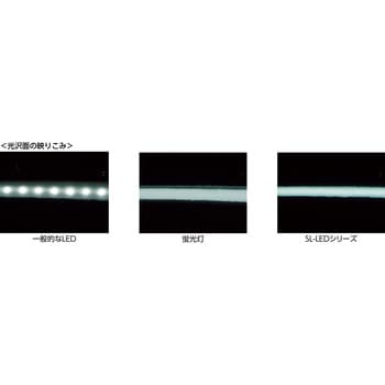 日本製通販まとめて ３本 ストロングライトLED 連結タイプ SL-LED40M-FA 嵯峨電機工業 中古品 作業灯 作業用照明一般