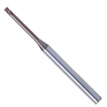 無限コーティング深リブ用エンドミル(ロングネックエンドミル)(4枚刃)-MHR430 NS(日進工具)