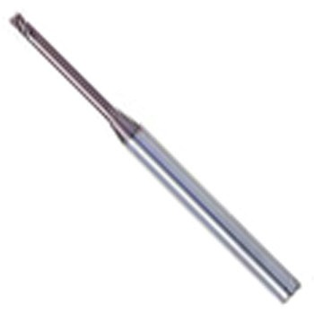 無限コーティング深リブ用エンドミル(ロングネックエンドミル)(4枚刃)-MHR430 NS(日進工具)
