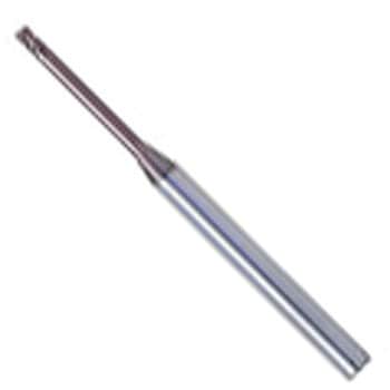 無限コーティング深リブ用エンドミル(ロングネックエンドミル)(4枚刃)-MHR430 NS(日進工具)