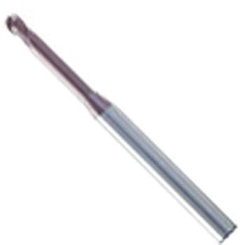 無限コーティング 深リブボールエンドミル(ロングネックボールエンドミル)-MRB230 NS(日進工具)