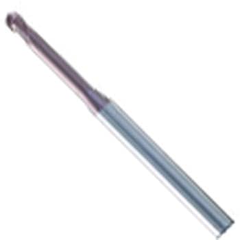 無限コーティング 深リブボールエンドミル(ロングネックボールエンドミル)-MRB230 NS(日進工具)