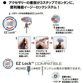 EZ-Lockファイバーグラス補強カットオフホイール - DREMEL(ドレメル)