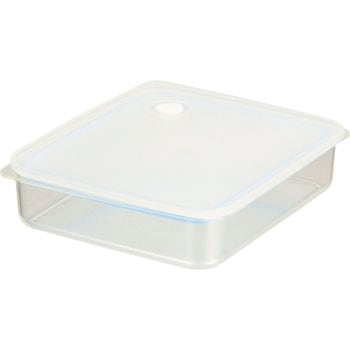 Easy Clean 浅型密閉保存容器 パール金属