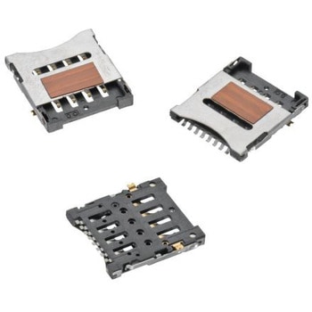 Wurth Elektronik， SIMカードコネクタ， マイクロSIM 8 極， メス WURTH ELEKTRONIK