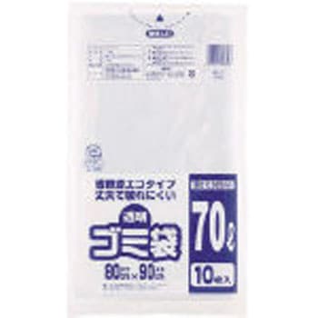 透明ゴミ袋(再生原料タイプ) ワタナベ工業
