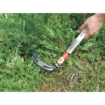 光山作 片刃薄鎌180mm左用 豊稔企販