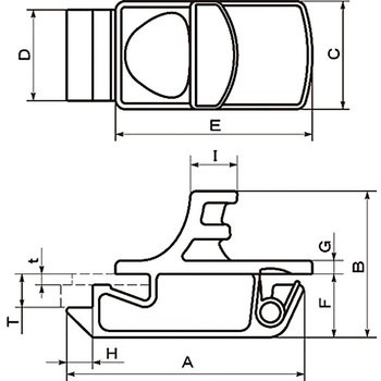 A3(60・70) スライドラッチ NBK(鍋屋バイテック会社)