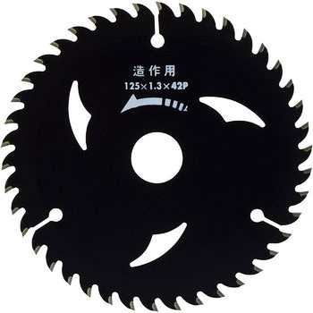 木工用チップソーブラックフッ素 アイウッド