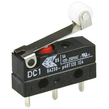 DC1C-H1RB ZF マイクロスイッチ ショートローラーレバー SPDT-NO / NC ZF CHERRY 49076826