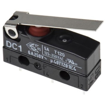 ZF マイクロスイッチ ヒンジレバー SPDT-NO / NC ZF