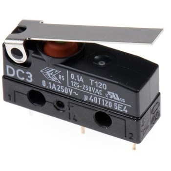 ZF マイクロスイッチ ヒンジレバー SPDT-NO / NC ZF
