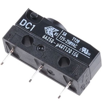 ZF マイクロスイッチ ボタン SPDT-NO / NC ZF