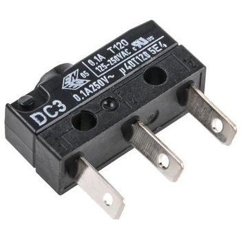 ZF マイクロスイッチ ボタン SPDT-NO / NC ZF