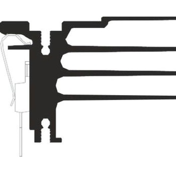 アーウィットサーマロイ ヒートシンク， クリップオン・タイプ AAVID THERMALLOY