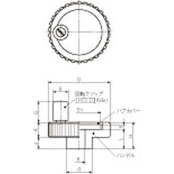 HCS アルミコントロールハンドル - NBK(鍋屋バイテック会社)