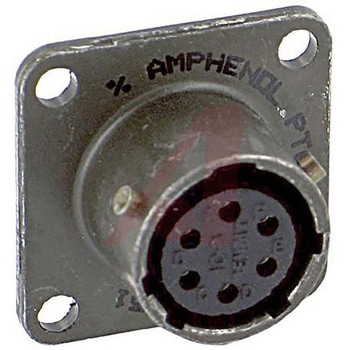 アンフェノール MIL規格丸型コネクタ PT， シリーズ AMPHENOL