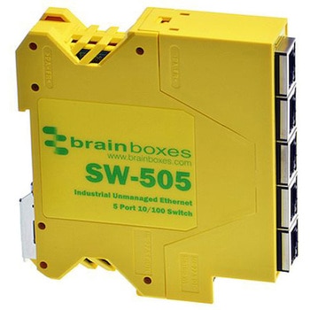 イーサネットスイッチ Brainboxes イーサネットネットワーク BRAINBOXES