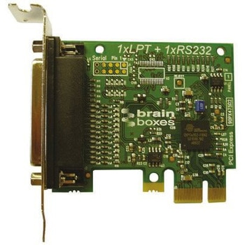 エクスプレスカード Brainboxes LPTポート用 BRAINBOXES