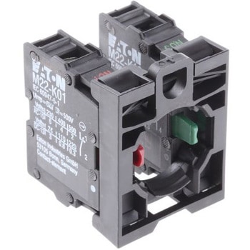 コンタクトブロック 1NO 1NC 500 V ねじターミナル Eaton EATON
