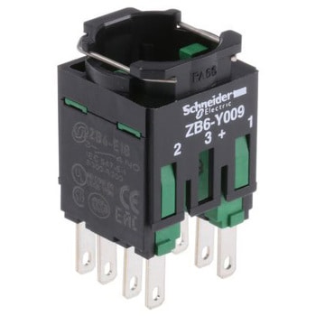 コンタクトブロック 2NO ファストンコネクタターミナル Schneider Electric シュナイダーエレクトリック