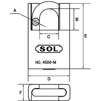 セーフティロック  同一鍵 SOL HARD
