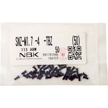 SNZ 精密機器用なべ小ねじ(微細ねじ) NBK(鍋屋バイテック会社)