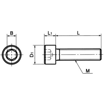 SPV-C 樹脂ねじ(PVDF/六角穴付きボルト) NBK(鍋屋バイテック会社)