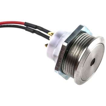 ITW 押しボタンスイッチ 250 mA @ 12 V dc モーメンタリ パネルマウント ITW