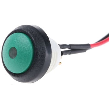 ITW 押しボタンスイッチ 250 mA @ 12 V dc ラッチ ITW